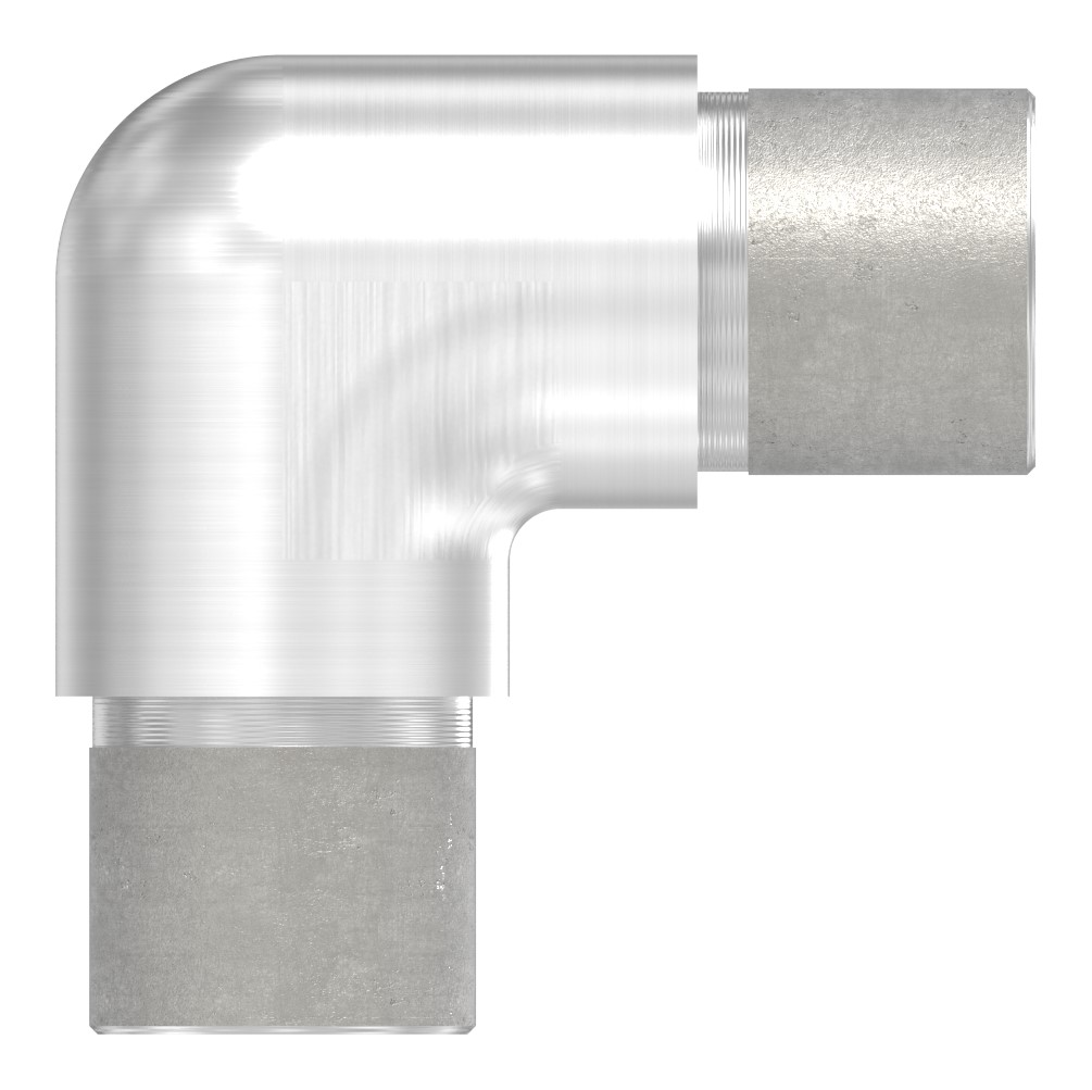 Rohrbogen 90° eng, für Rohr 26,9x2,0mm, V2A