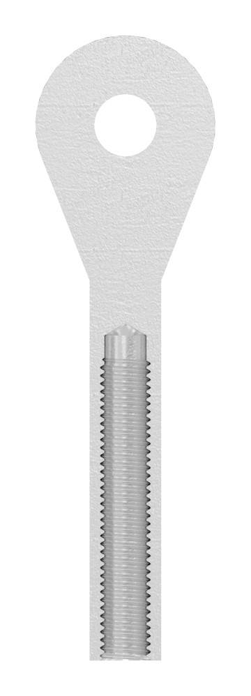 Augenenden mit Innengew. M5, V4A