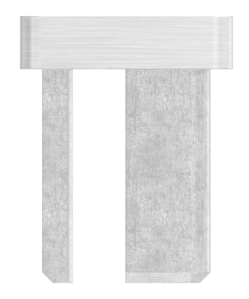 Einsteckkappe, für Rohr 30x20x2,0mm, V4A