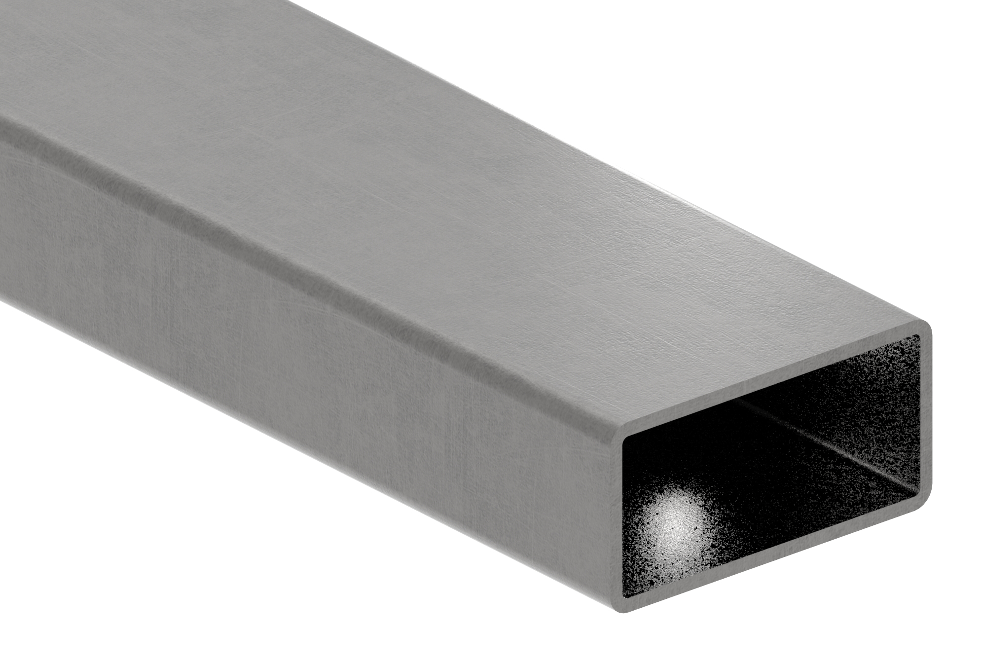 Rechteckrohr S235JR, 80x40x3mm, L: 6000mm