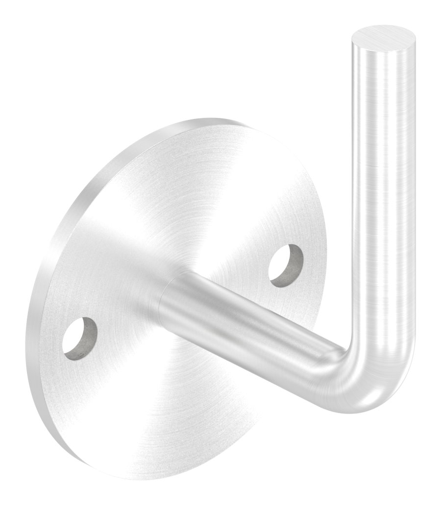 Handlaufhalter zum Anschweißen (Ronde und Bügel verschweißt), V2A