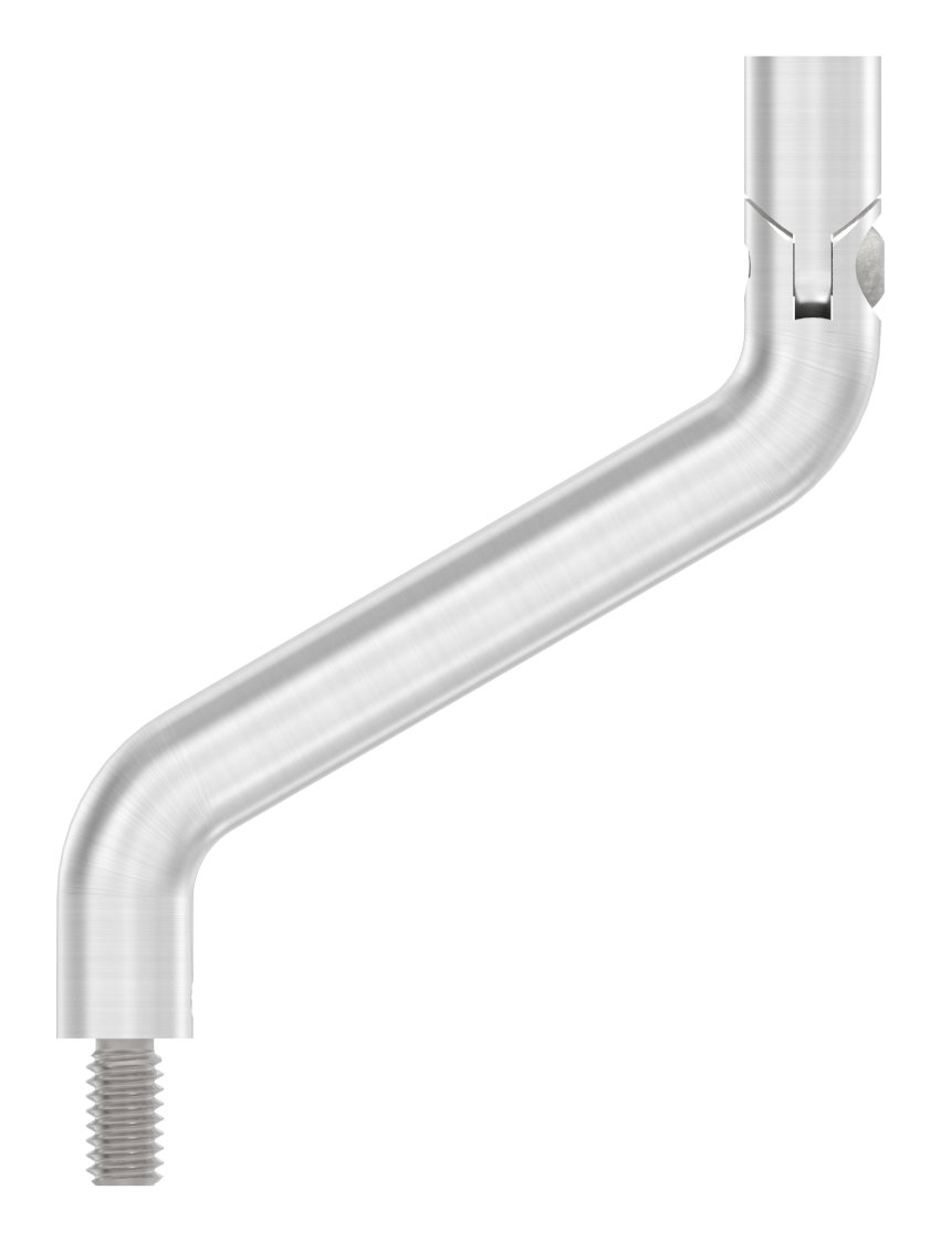 Bügel Ø 14mm, 2x 30° gebogen, V2A