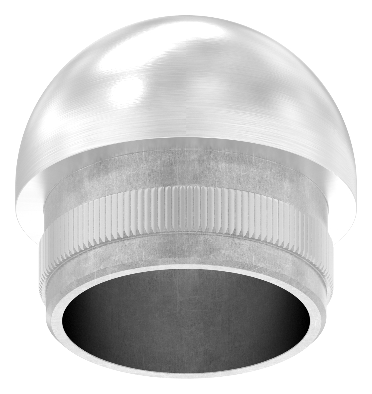 Stopfen, für Rohr 33,7 x 2,5mm, V2A