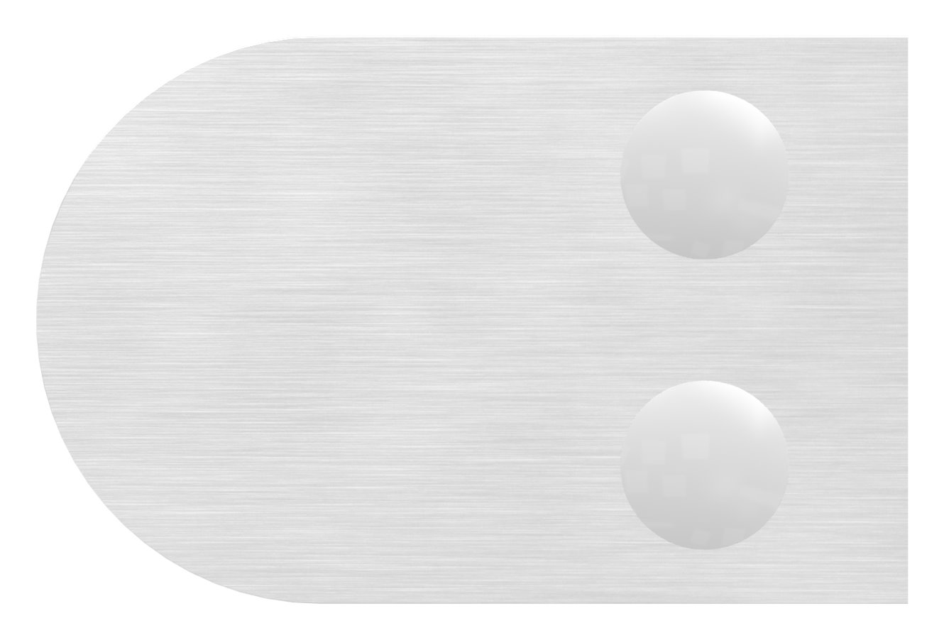 Glasklemme Mod. 32, Anschluss: 33,7mm, V2A