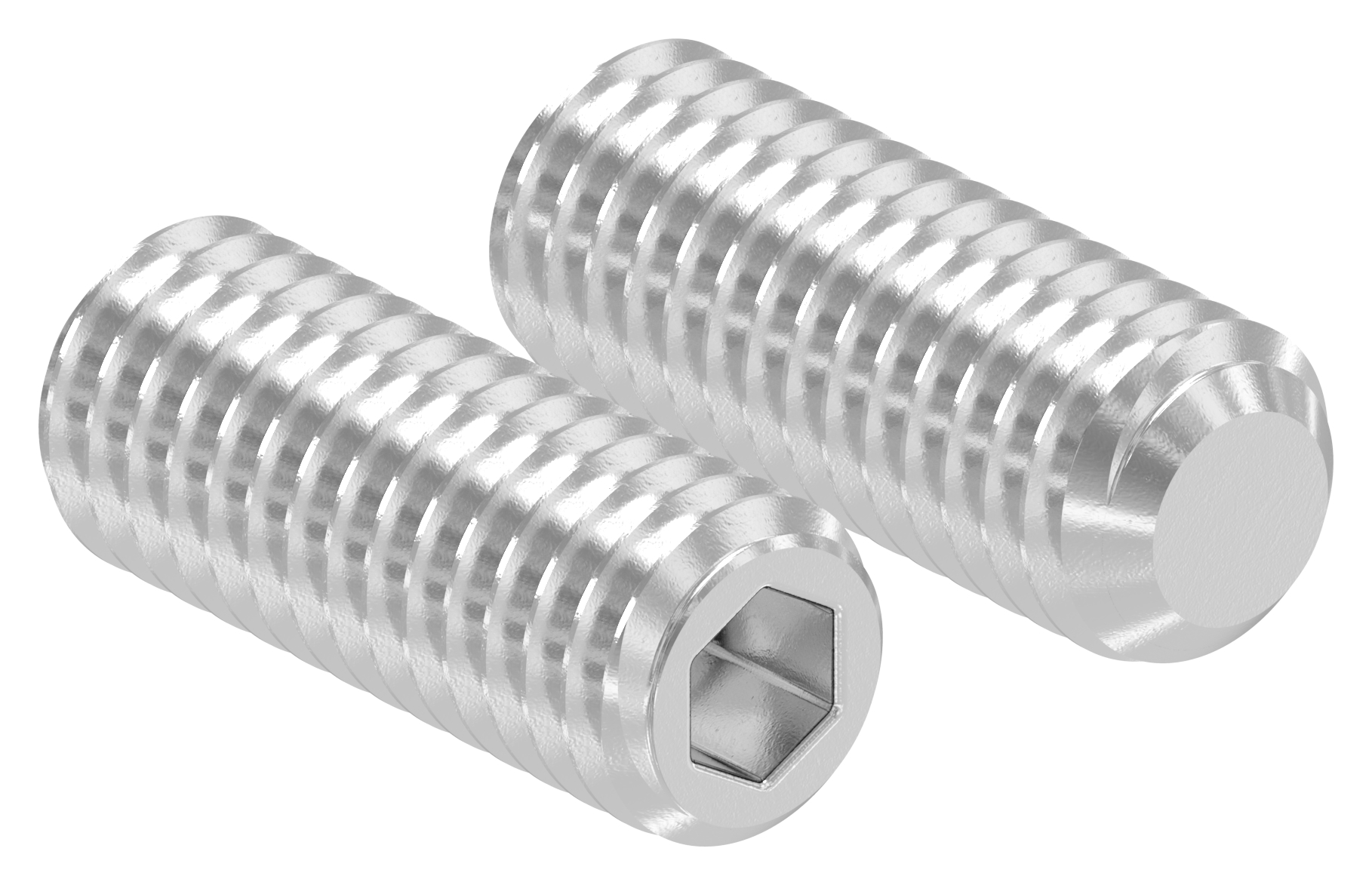 Gewindestift M6 x 16, A2, DIN 913 / ISO 4026 Gewindestift M6 x 16, A2, DIN 913 / ISO 4026