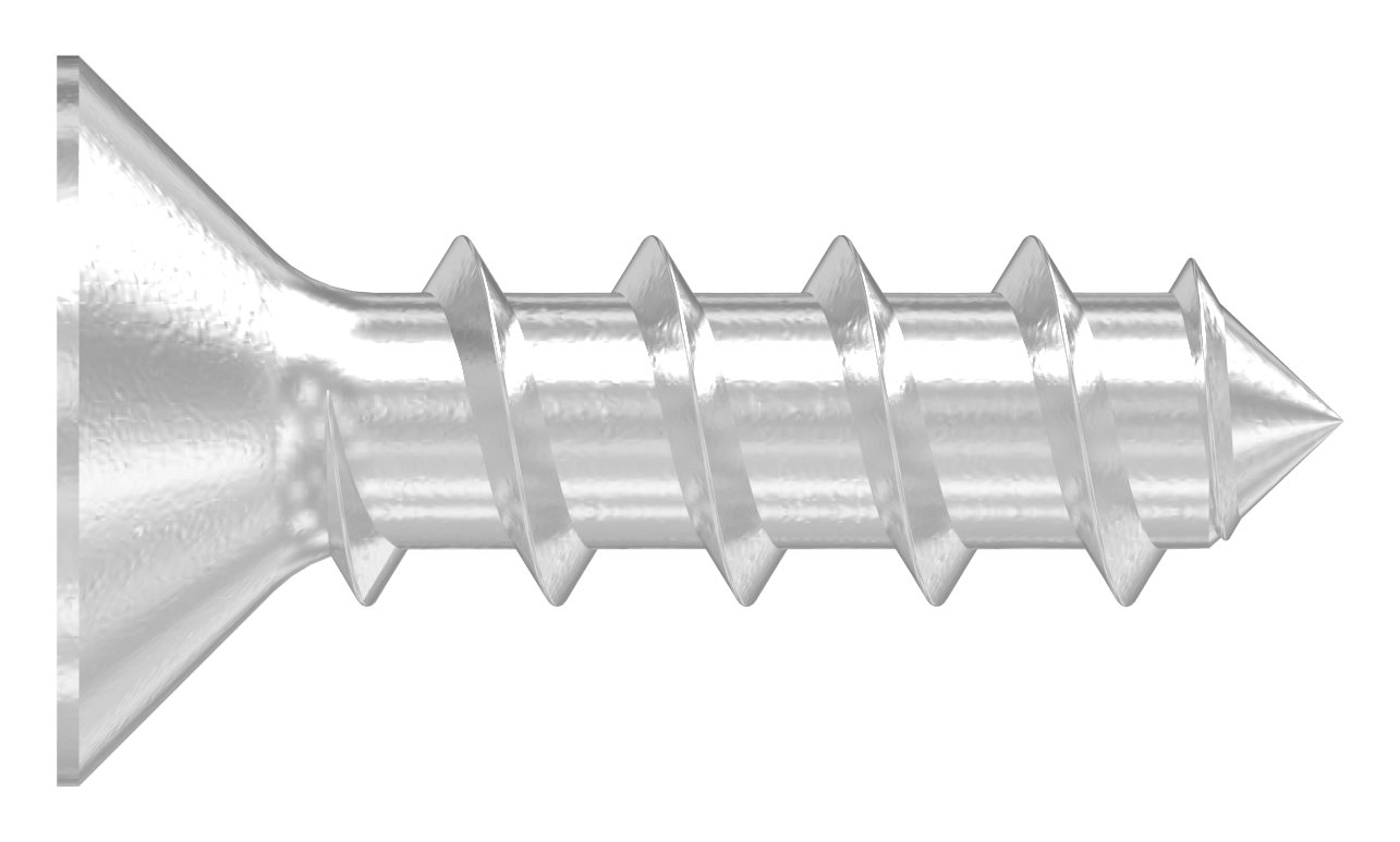 Senkkopf-Blechschraube 5,5x19, V2A, ISO 7050