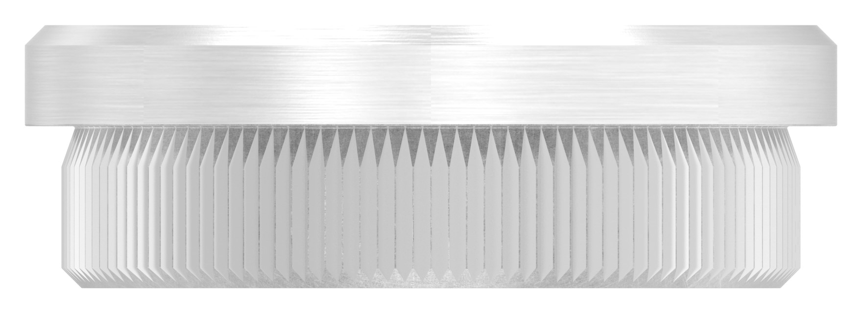 Rohrabschlussstopfen, für Rohr 40,0x2,0mm, V2A