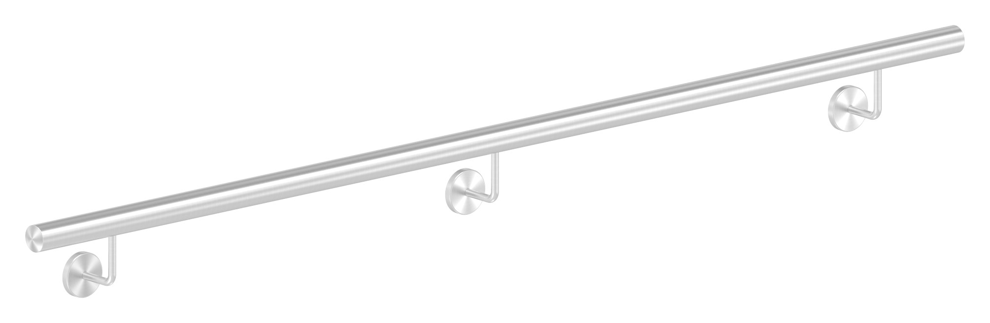 Handlauf, montagefertig, L: 1,8m, V2A