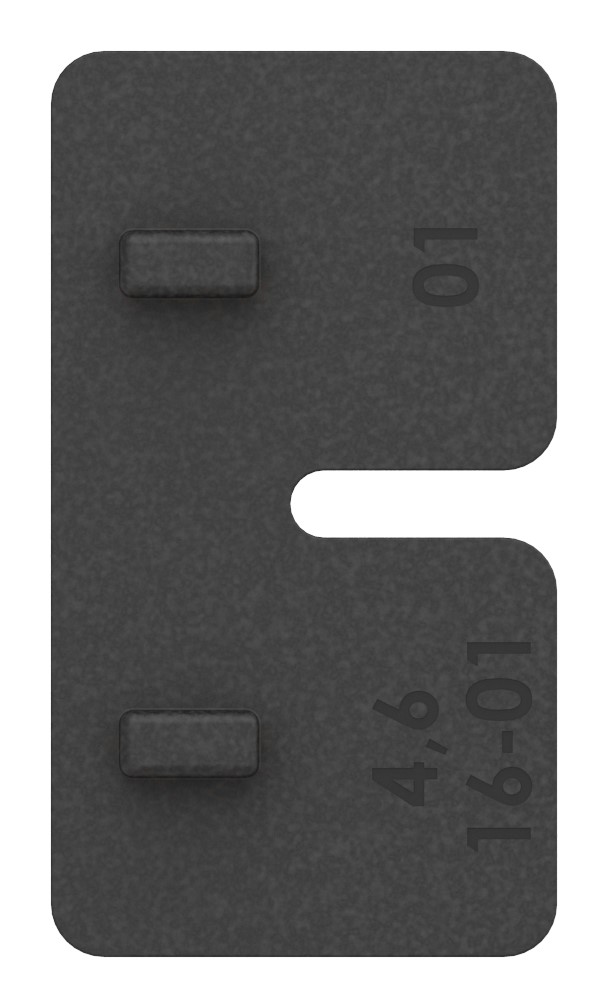 Gummi für Mod. 11, VSG-Glas 6,76mm