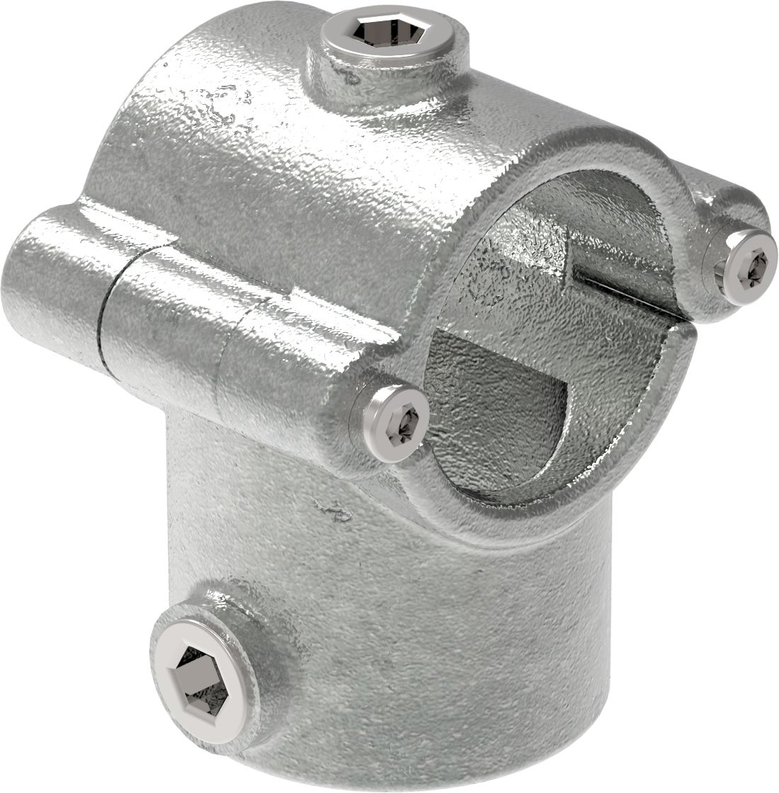 T-Stück aufklappbar, für Rohr Ø 48,3mm