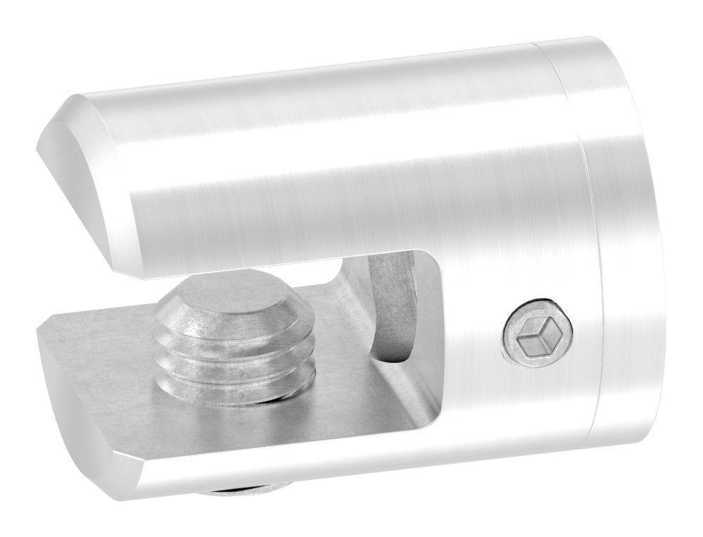 Plattenhalter  für geraden Anschluss, V2A