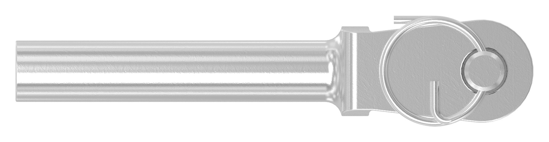 Gabelterminal mit Innengew. M5 links, V4A