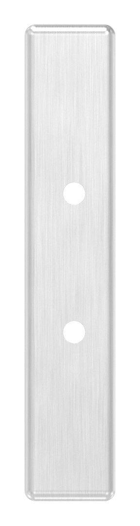 Edelstahlgegenkasten eckig, für Abstand 72mm, 30mm, V2A