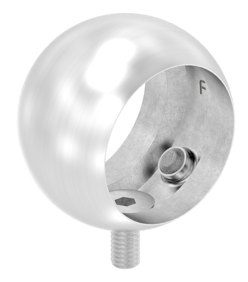 Kugelring für Handlaufhalter, 33,7mm, V2A