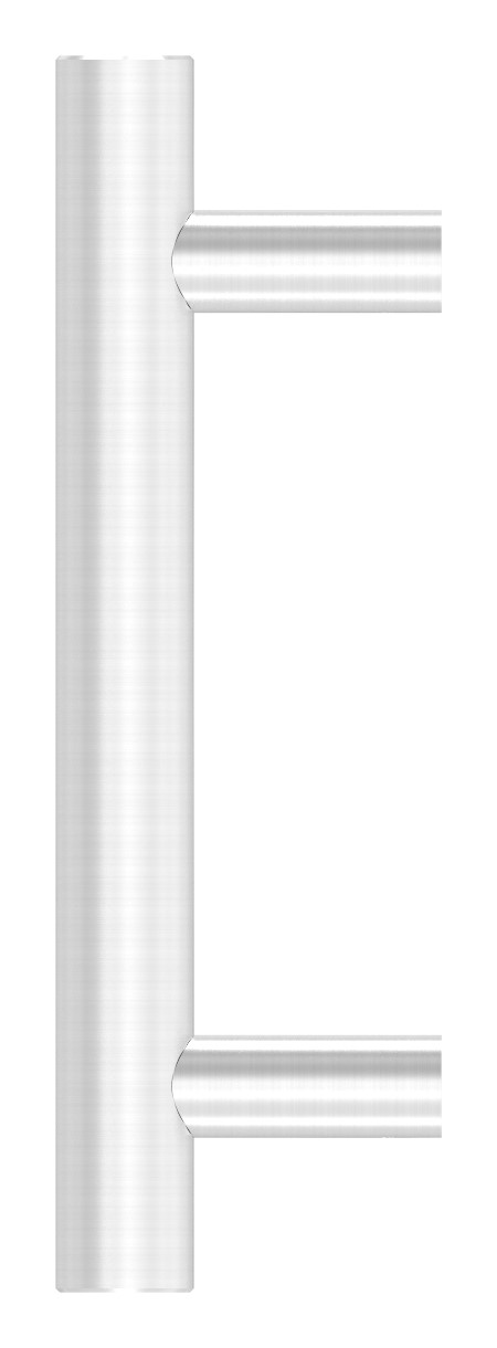 Stoßgriff inkl. Halter gerade mit L: 300mm, V2A Stoßgriff inkl. Halter gerade mit L: 300mm, V2A