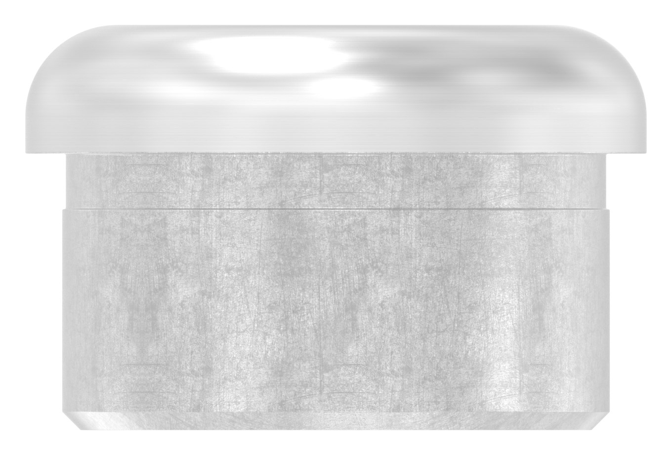 Rohrabschlussstopfen, für Rohr 33,7x2,0mm, V2A