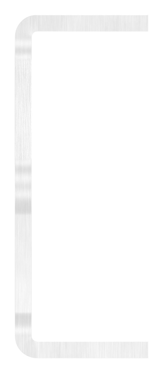 Wandbefestigung für Rohr 42,4mm, V2A