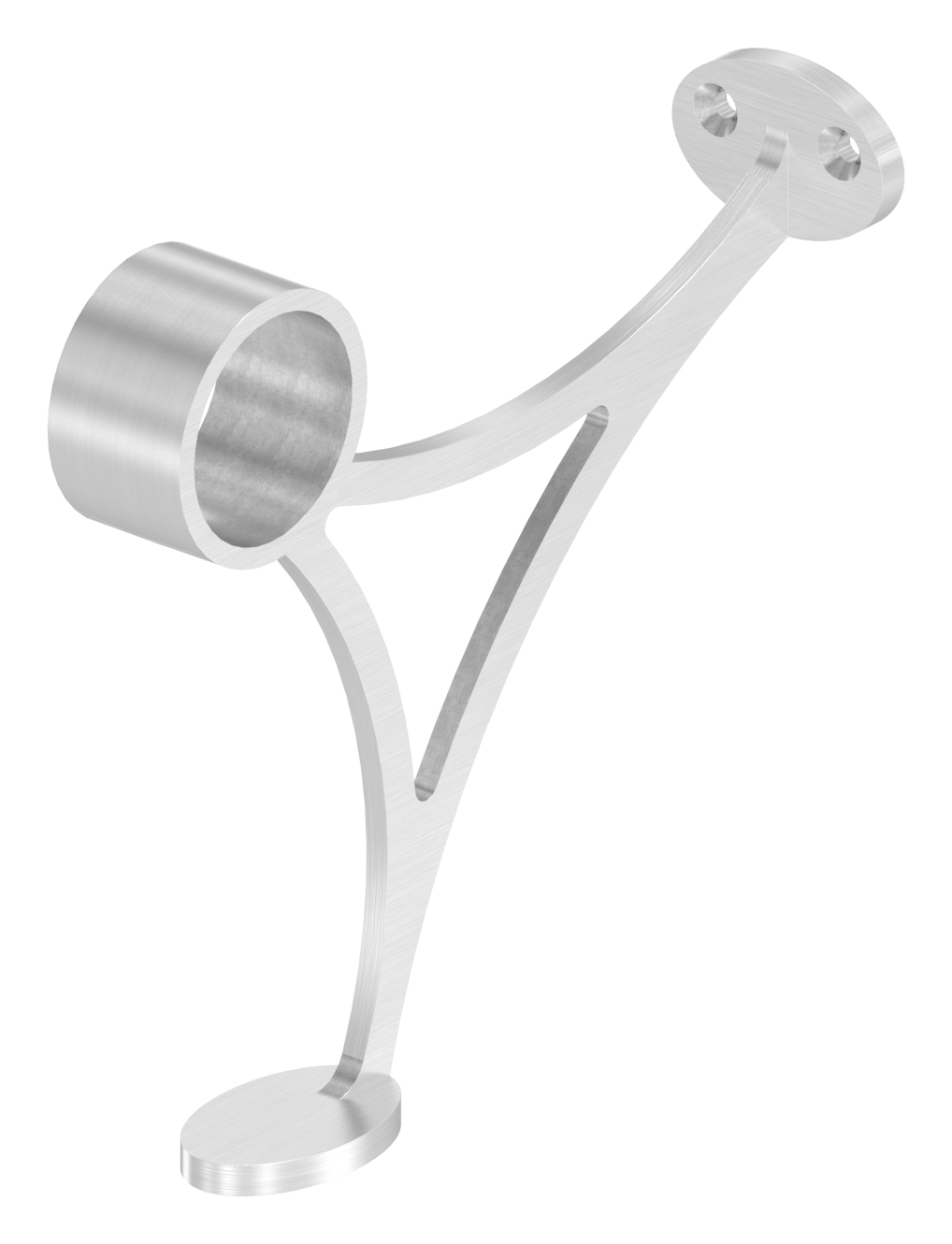 Fußlaufstütze, für Rohr 42,4mm, V2A Fußlaufstütze, für Rohr 42,4mm, V2A