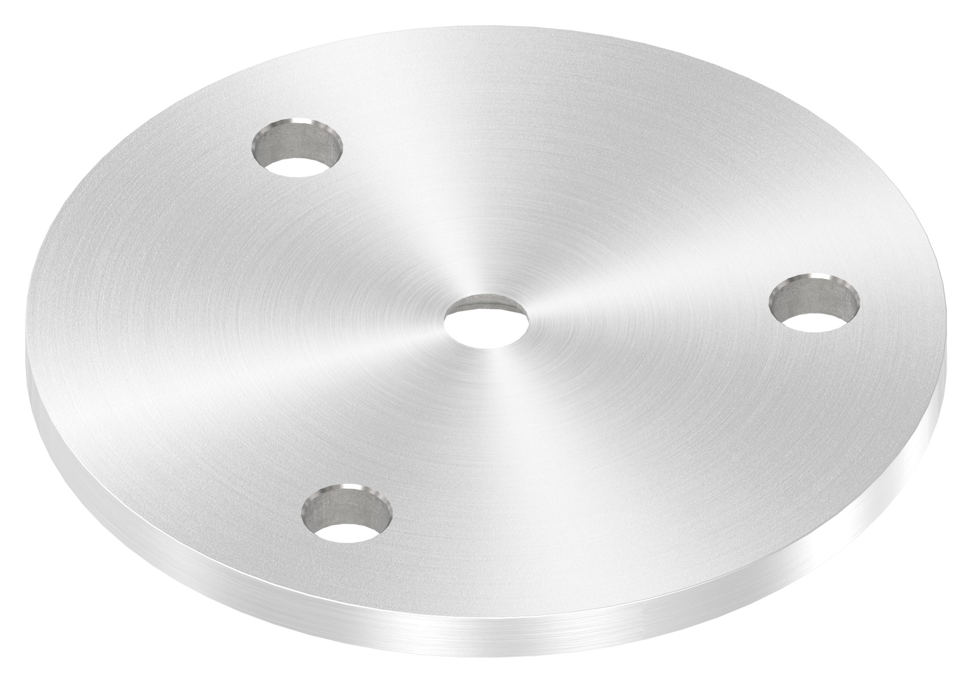 Ronde, Ø 70x4mm, mit Rundschliff, V2A