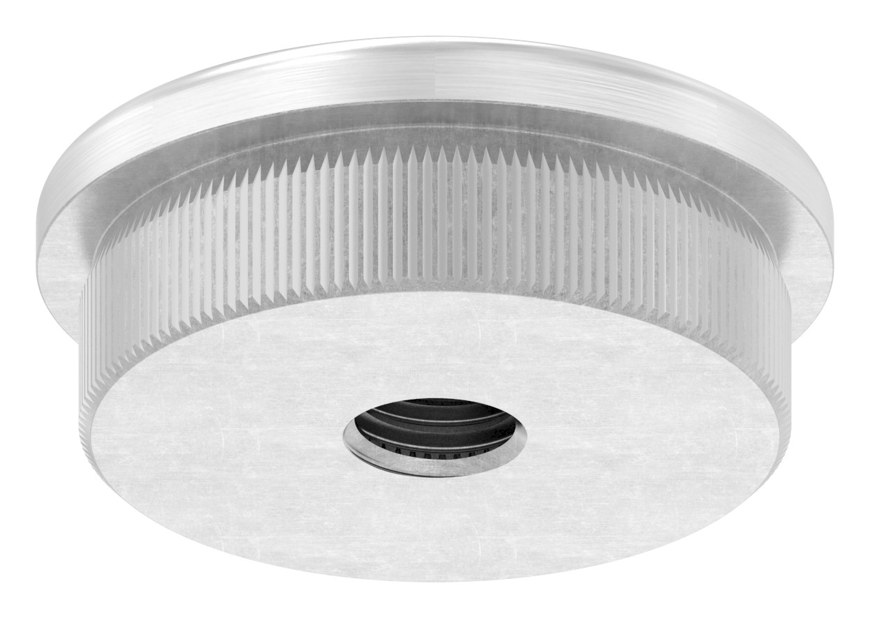 Rohrabschlussstopfen, für Rohr 33,7x2,0mm, V2A