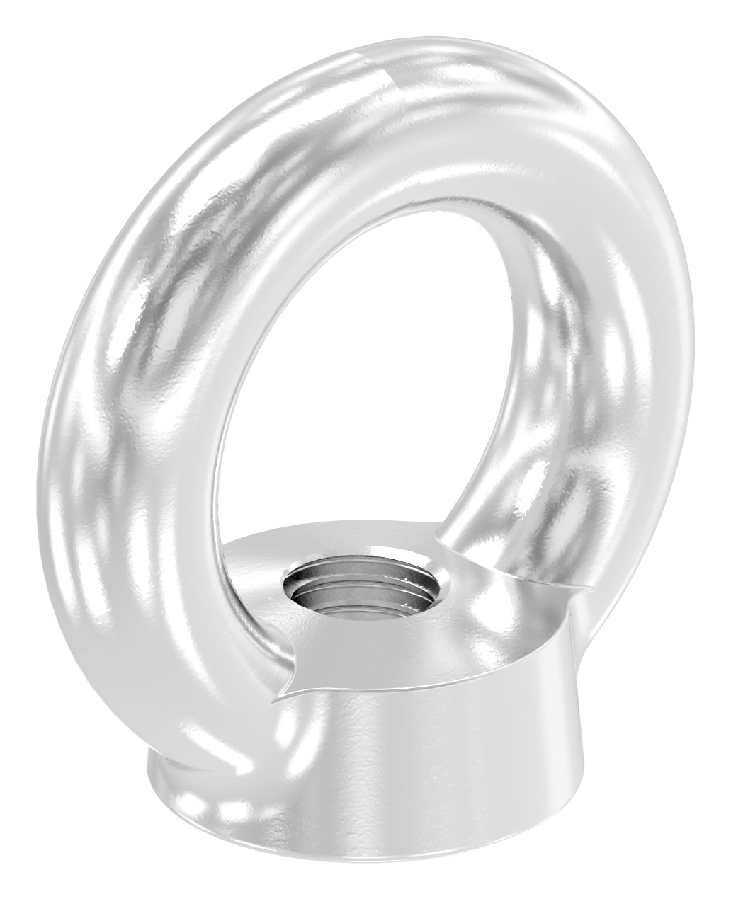 Ringmutter mit Innengewinde 8mm, V4A