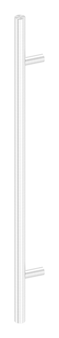 Stoßgriff inkl. Halter gerade mit L: 1000mm, V2A Stoßgriff inkl. Halter gerade mit L: 1000mm, V2A