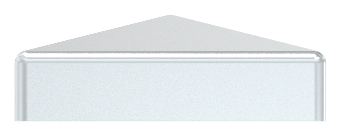 Pfeilerbedecker für Rohr 30x30mm, verzinkt