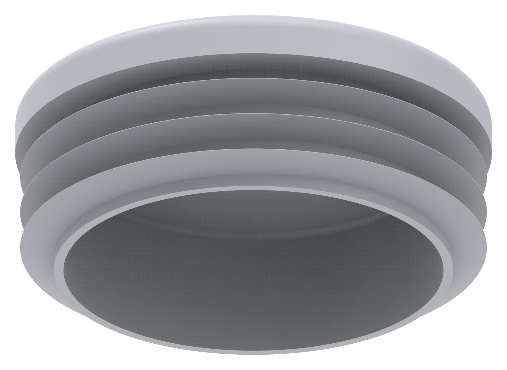 Kunststoffkappe für Rundrohr 48,3mm