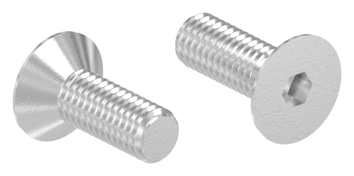 Senkkopfschraube M5 x 14, A4, ISO 10642 Senkkopfschraube M5 x 14, A4, ISO 10642