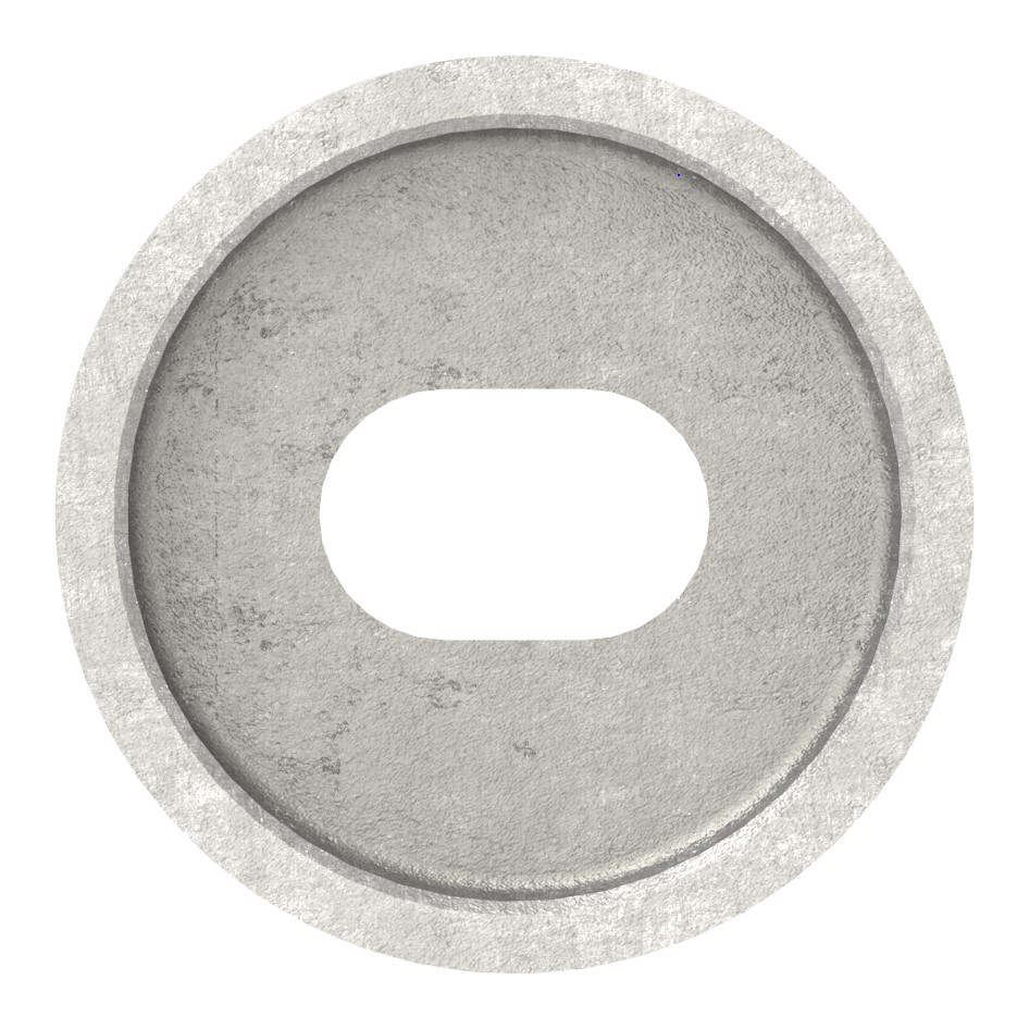 Adapterstück, Anschluss 42,4mm, V4A Adapterstück, Anschluss 42,4mm, V4A