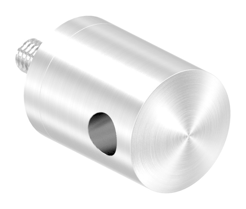 Seilhalter, für 6mm Seil, Anschluss: gerade, V2A