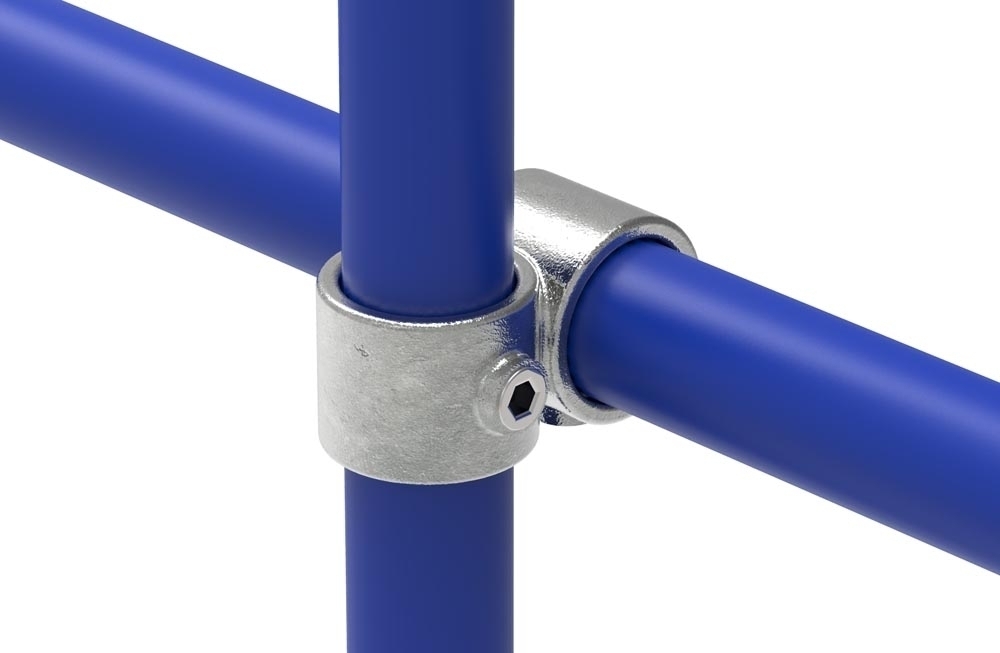 Kreuzstück 90°, reduziert, für Rohr Ø 48,3 / 33,7mm