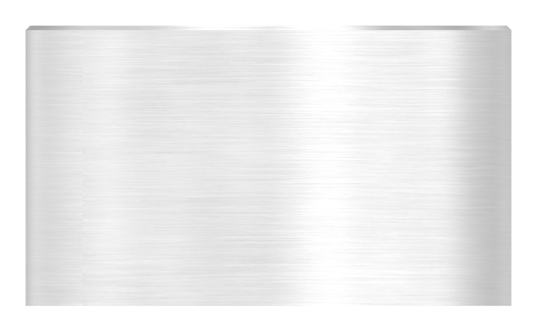 Unterteil Ø 52 mm, mit Durchgangsbohrung , t: 30mm, V2A