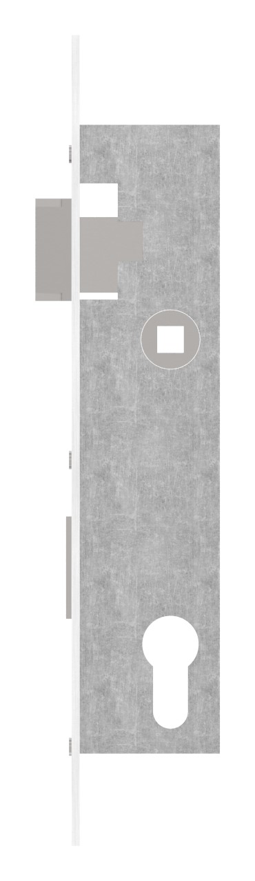 Rohrrahmenschloss verzinkt, Abstand 92 mm verzinkt, Dornmaß 30mm Rohrrahmenschloss verzinkt, Abstand 92 mm verzinkt, Dornmaß 30mm
