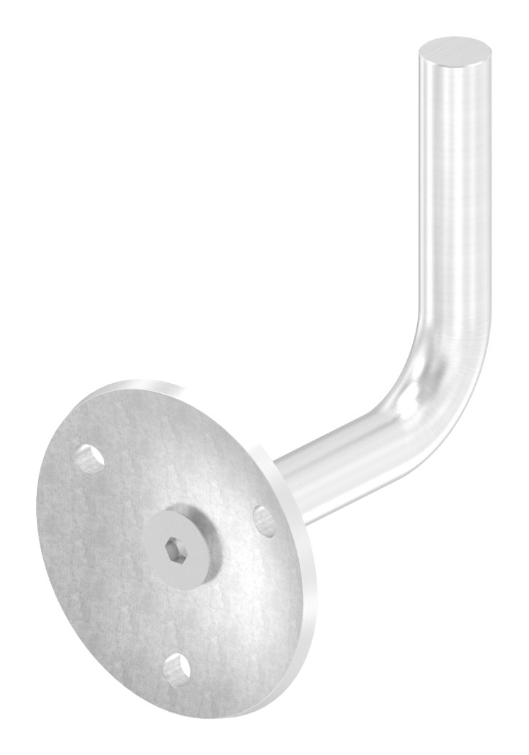 Handlaufhalter zum Anschweißen (Ronde und Bügel verschraubt), V2A