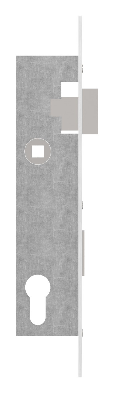 Rohrrahmenschloss verzinkt, Abstand 92 mm verzinkt, Dornmaß 30mm Rohrrahmenschloss verzinkt, Abstand 92 mm verzinkt, Dornmaß 30mm
