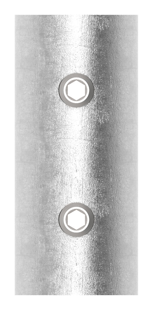 Verbindungshülse für Rohr 33,7x2,5mm, V2A