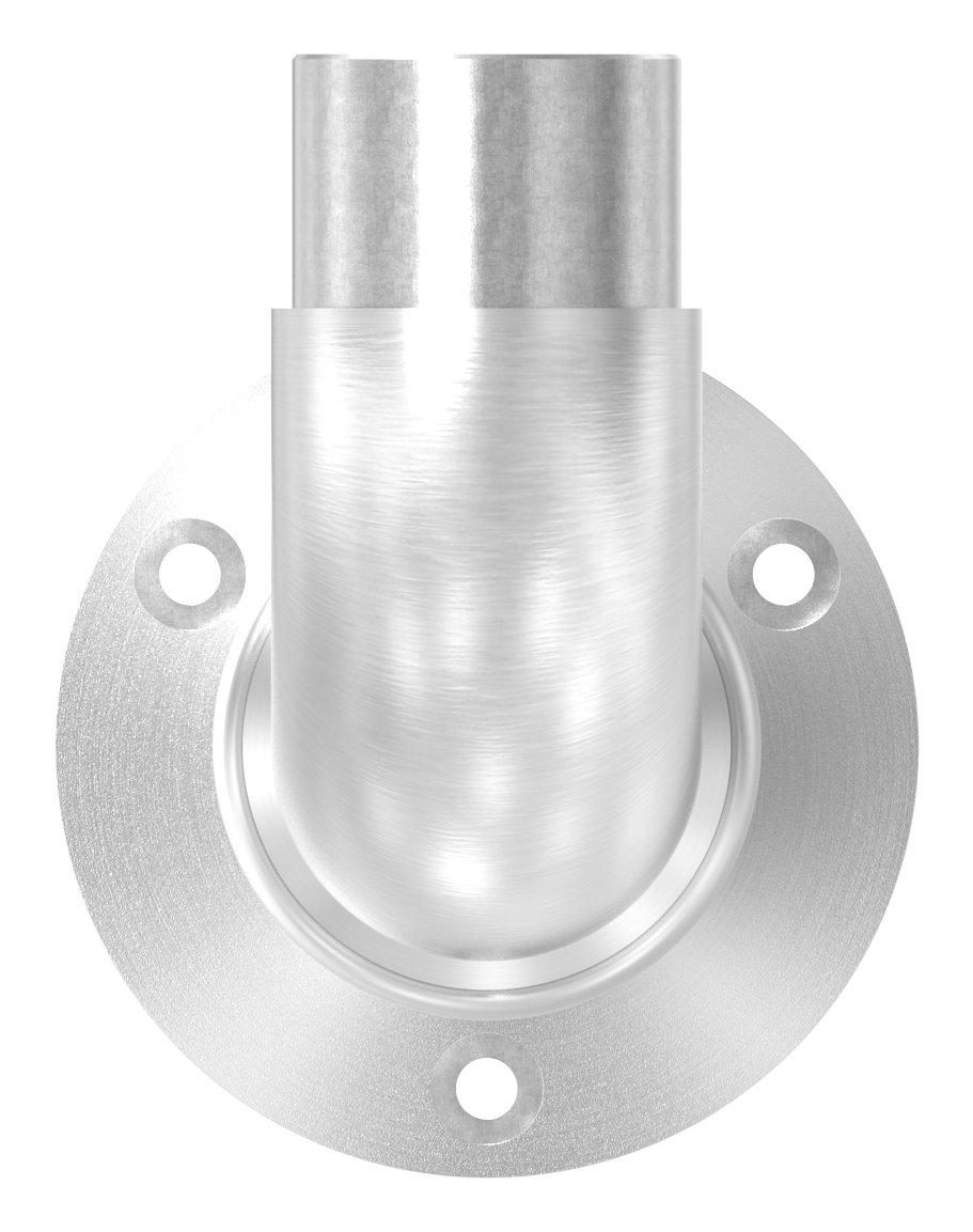 Wandhalter 90° für Rohr 42,4x2,0mm, V2A