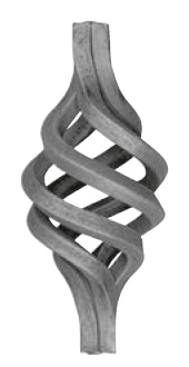 Zirbel 4x12x12mm, 210x110mm