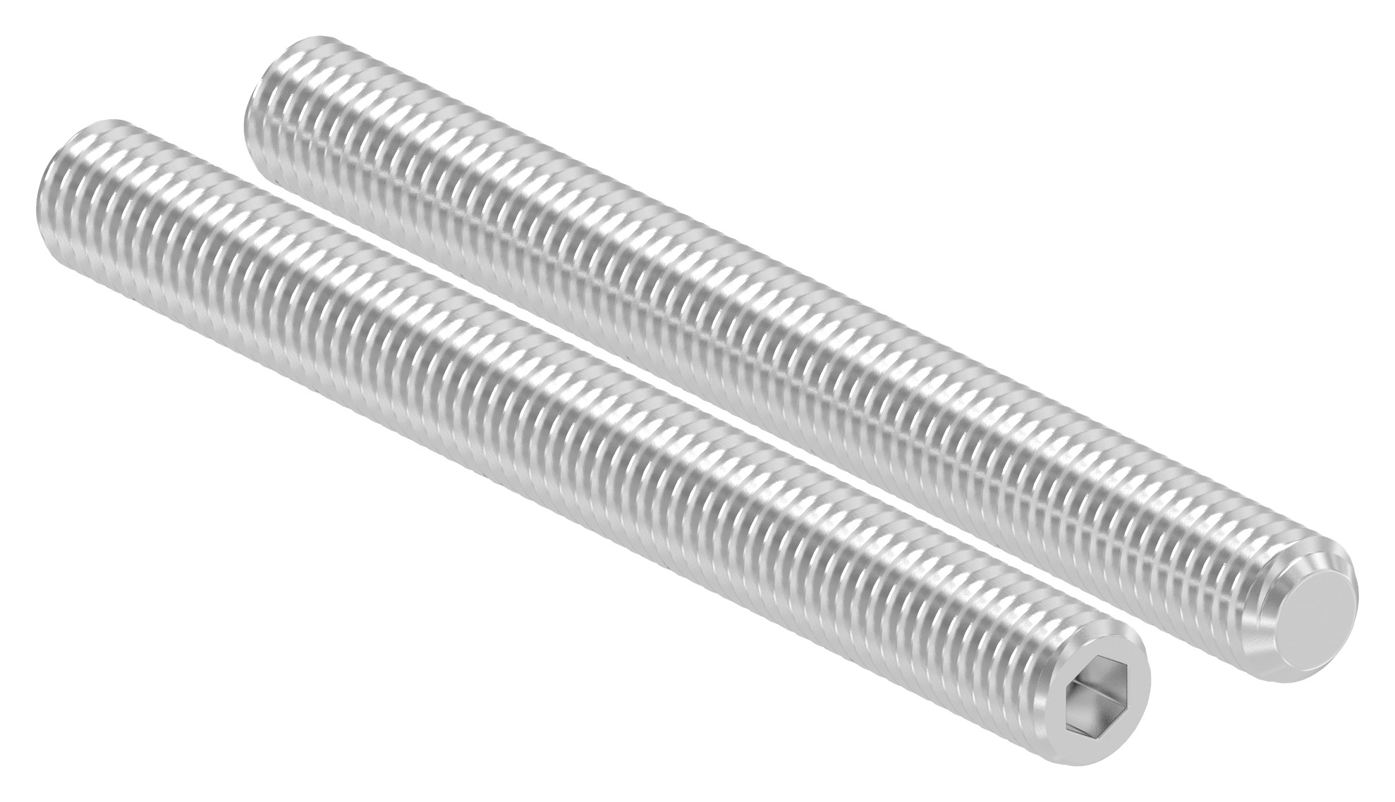 Gewindestift M10x130, V2A, DIN 913 / ISO 4026