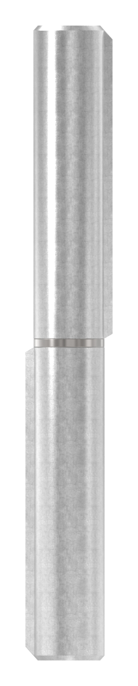 Anschweißband, L: 160mm, mit festem Stift, V2A