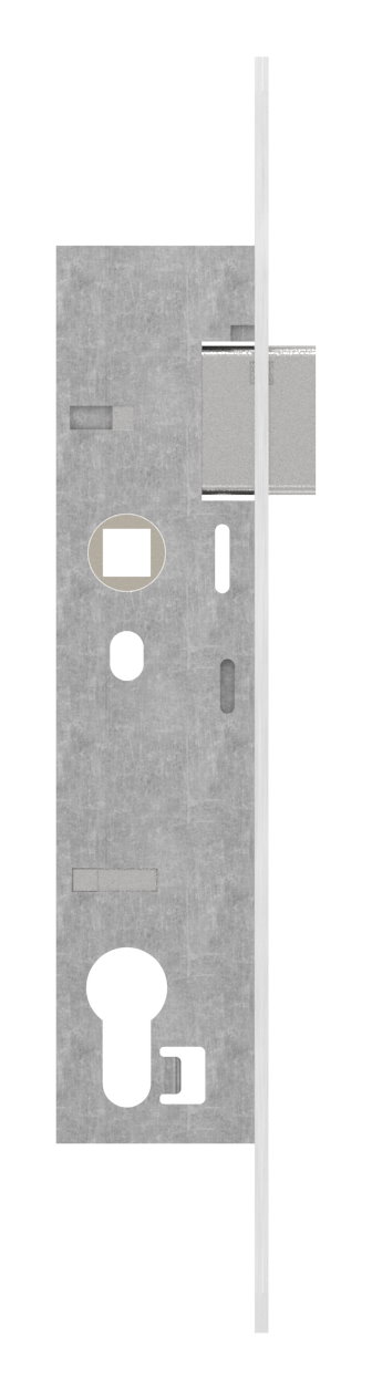 Rohrrahmenschloss verzinkt mit Langloch, Abstand 92 mm verzinkt, Dornmaß 30mm Rohrrahmenschloss verzinkt mit Langloch, Abstand 92 mm verzinkt, Dornmaß 30mm