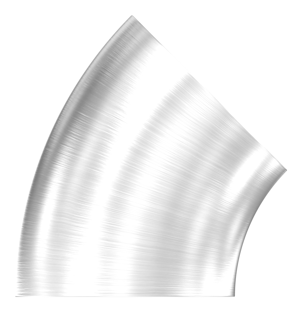 Schweißbogen 45°, 21,3x2,0mm, V2A