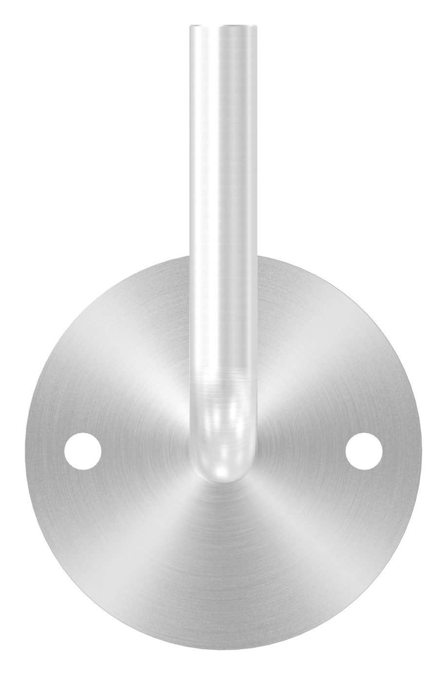 Handlaufhalter zum Anschweißen, (Ronde und Bügel verschweißt), V2A