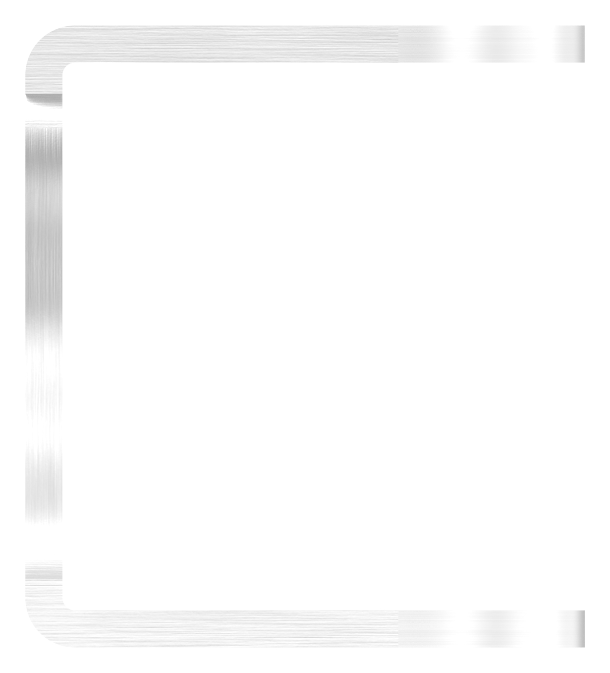 Wandbefestigung für Geländerpfosten 42,4mm, V2A