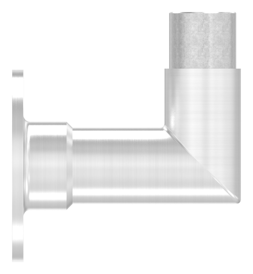 Wandhalter 90° für Rohr 33,7x2,0mm, V2A