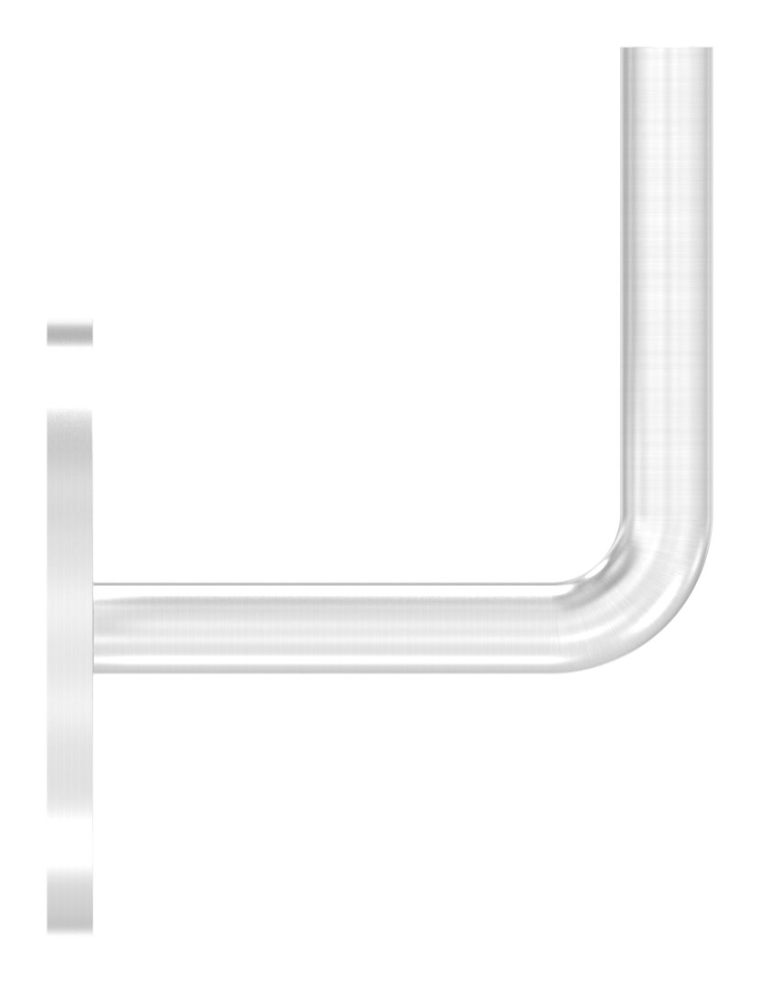 Handlaufhalter zum Anschweißen (Ronde und Bügel verschweißt), V2A