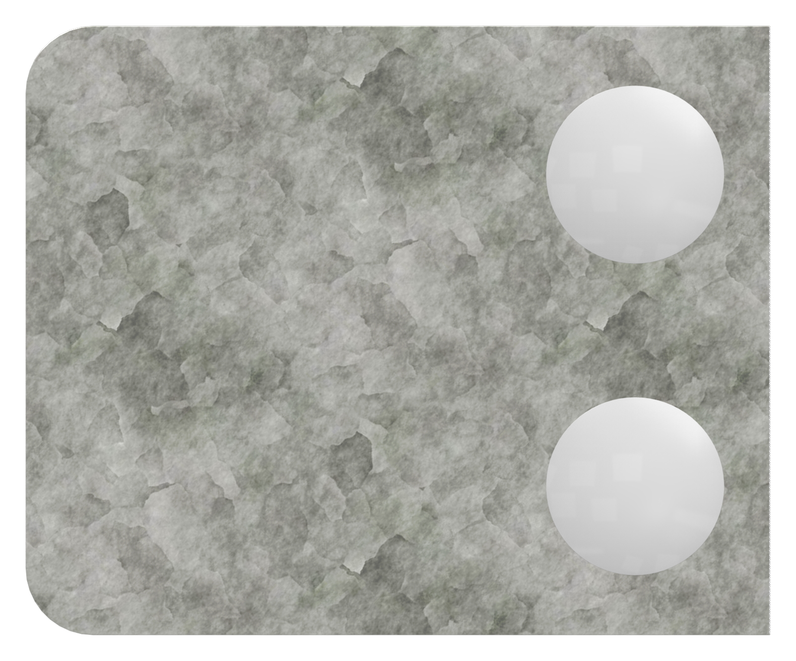 Glasklemme Mod. 36, Anschluss: gerade, in Zink roh