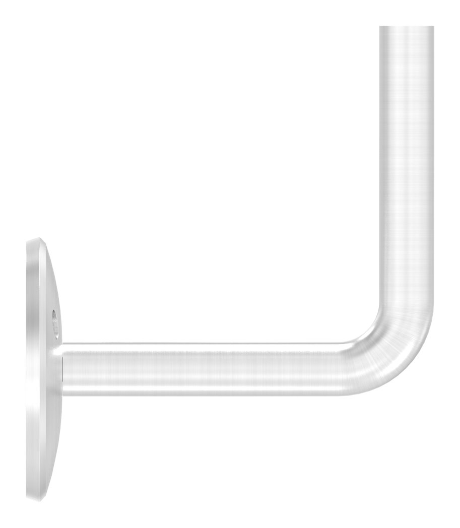 Handlaufhalter zum Anschweißen (Ronde und Bügel verschraubt), V2A