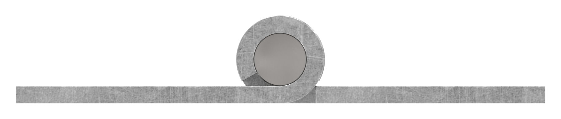 Langes Scharnier zum Anschweißen, 60 x 2,0 x 1980mm, roh